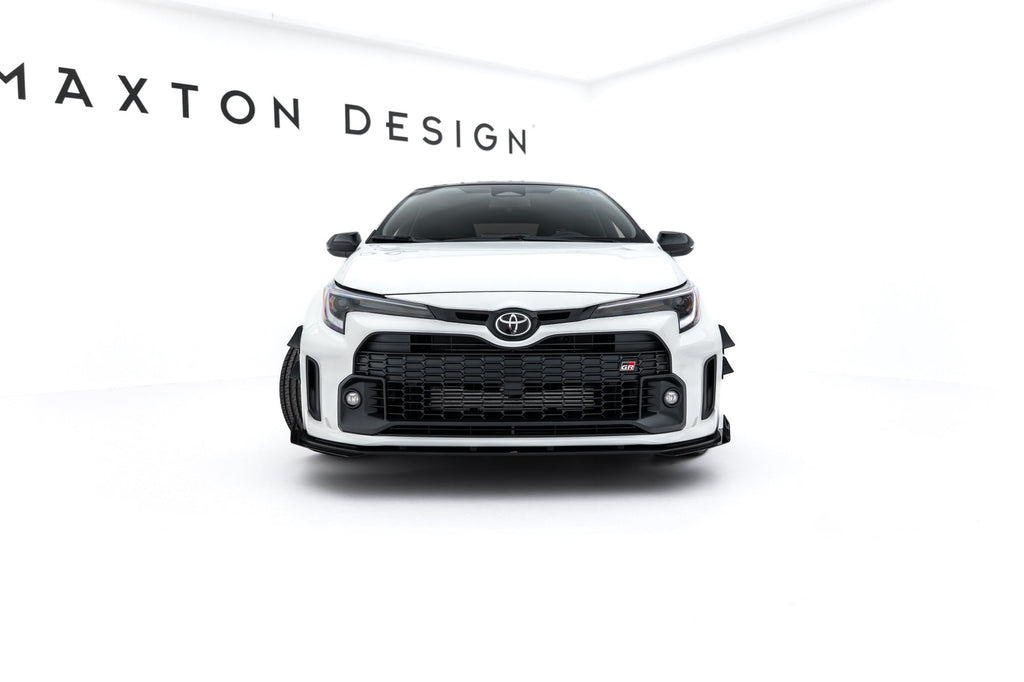 Maxton Design Street Pro Front Splitter + Flaps para Toyota GR Corolla Mk12 - imagen 5