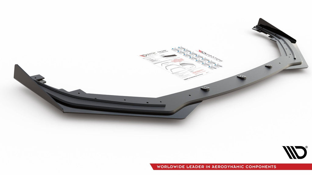 Maxton Design Street Pro Front Splitter + Flaps para Toyota GR Yaris Mk4 - imagen 5