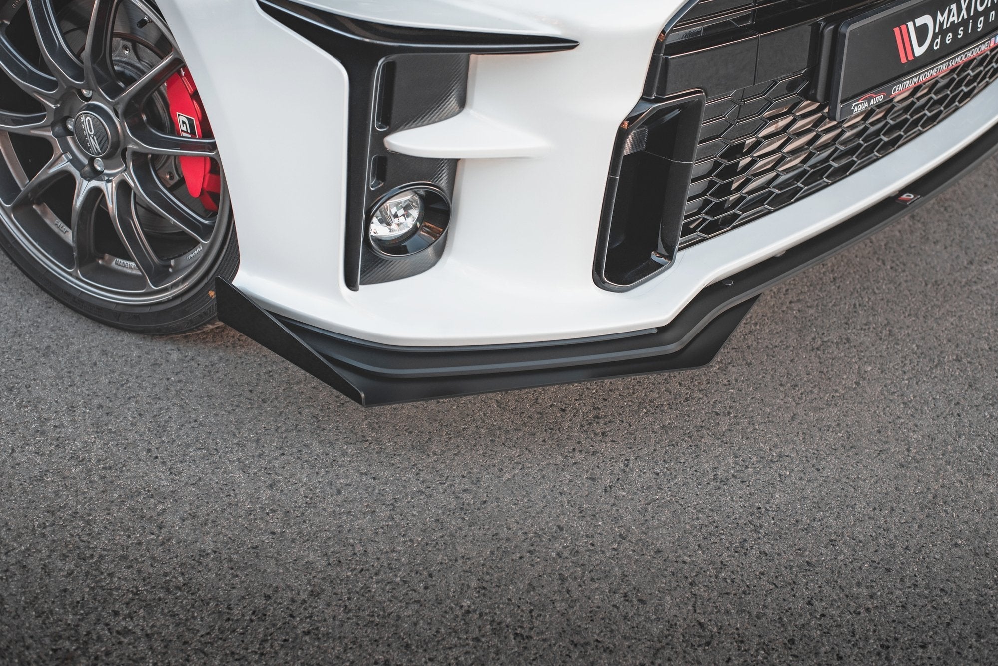 Maxton Design Street Pro Front Splitter + Flaps para Toyota GR Yaris Mk4 - imagen 2