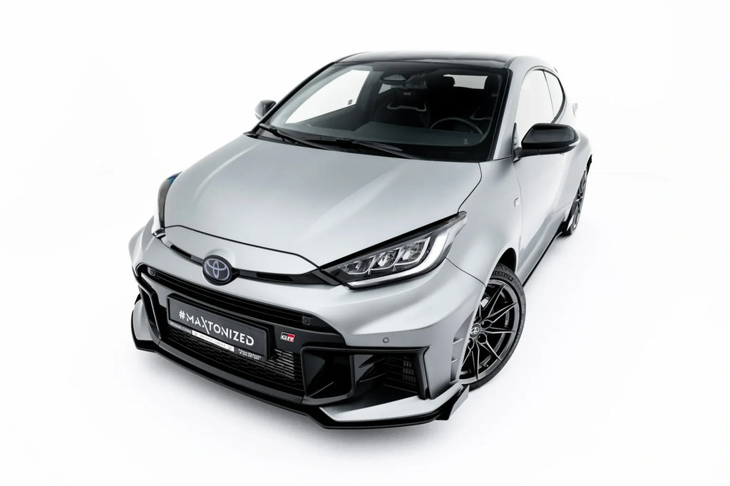 Maxton Design Street Pro Front Splitter + Flaps para Toyota GR Yaris Mk4 Facelift - imagen 3