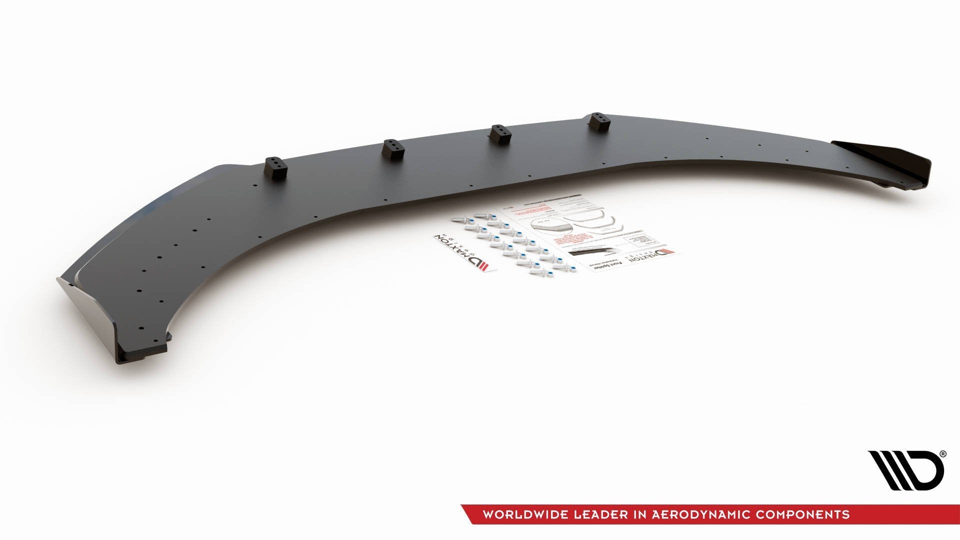 Maxton Design Street Pro Front Splitter + Flaps para Volkswagen Arteon R-Line Sedan / Shooting Brake Mk1 - imagen 6