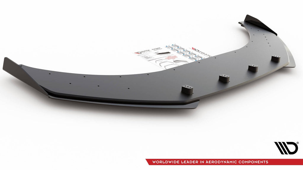 Maxton Design Street Pro Front Splitter + Flaps para Volkswagen Arteon R-Line Sedan / Shooting Brake Mk1 - imagen 5