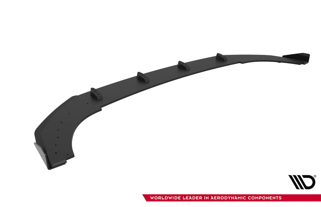 Maxton Design Street Pro Front Splitter + Flaps para Volkswagen Golf GTI Clubsport Mk8 Facelift - imagen 7