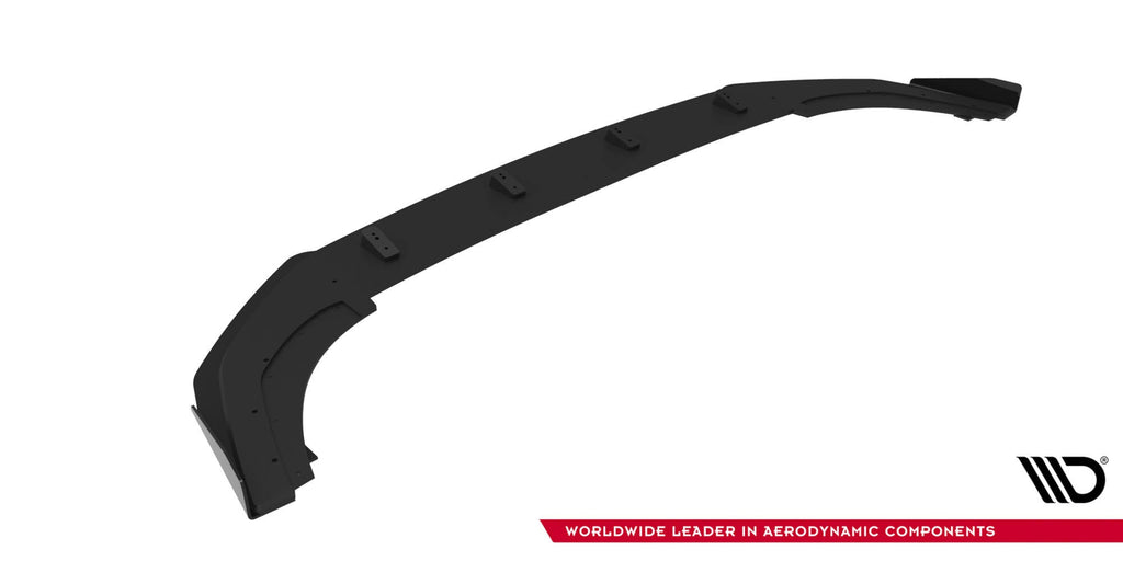 Maxton Design Street Pro Front Splitter + Flaps para Volkswagen Golf GTI / GTE / R-Line Mk8 Facelift - imagen 6