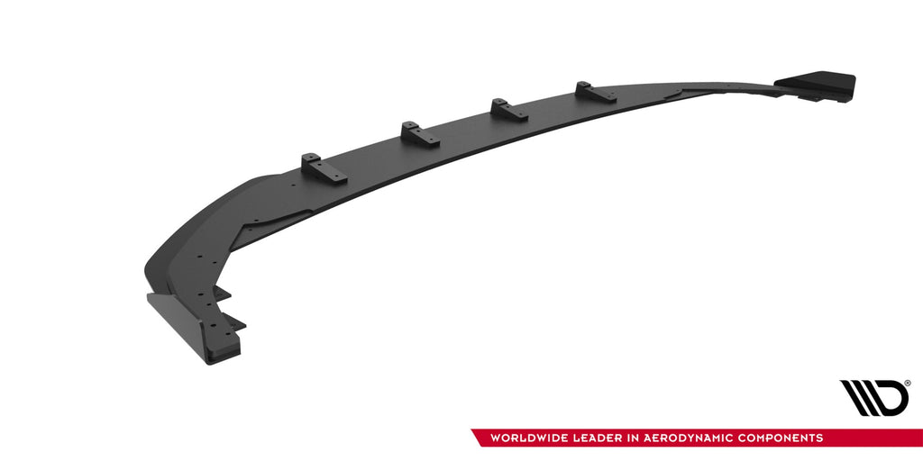 Maxton Design Street Pro Front Splitter + Flaps para Volkswagen Golf R Hatchback Mk8 Facelift - imagen 7