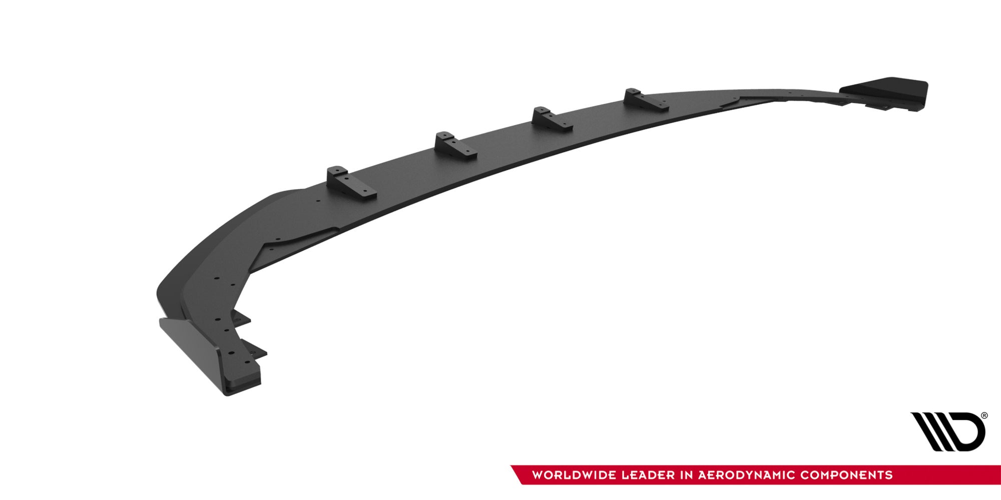Maxton Design Street Pro Front Splitter + Flaps para Volkswagen Golf R Hatchback Mk8 Facelift - imagen 7