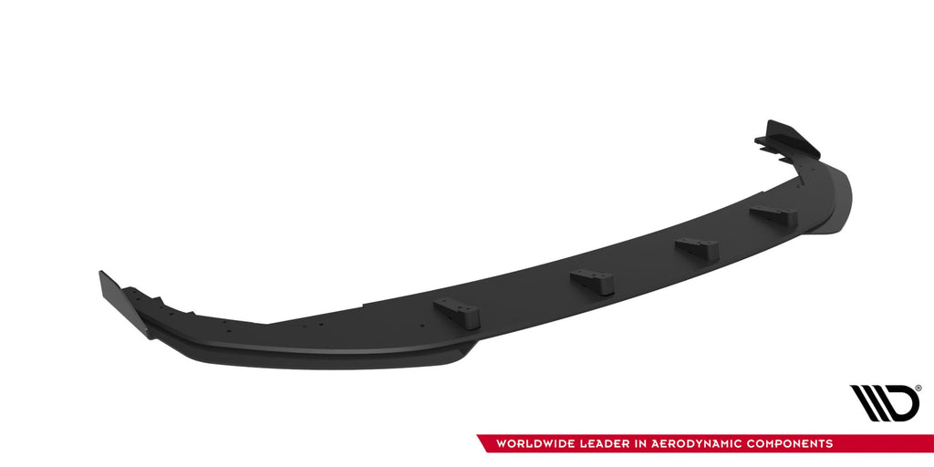 Maxton Design Street Pro Front Splitter + Flaps para Volkswagen Golf R Hatchback Mk8 Facelift - imagen 6