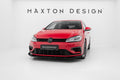 Maxton Design Street Pro Front Splitter + Flaps para Volkswagen Golf R / R-Line Mk7 Facelift - imagen 1