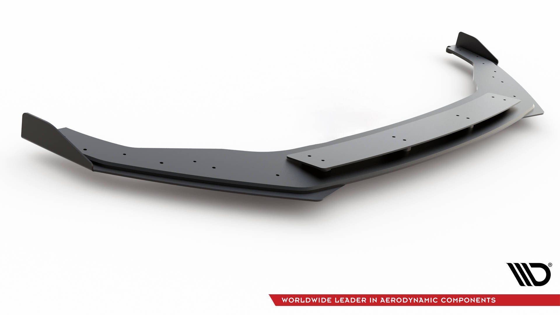 Maxton Design Street Pro Front Splitter + Flaps para Volkswagen Golf R / R-Line Mk7 Facelift - imagen 6