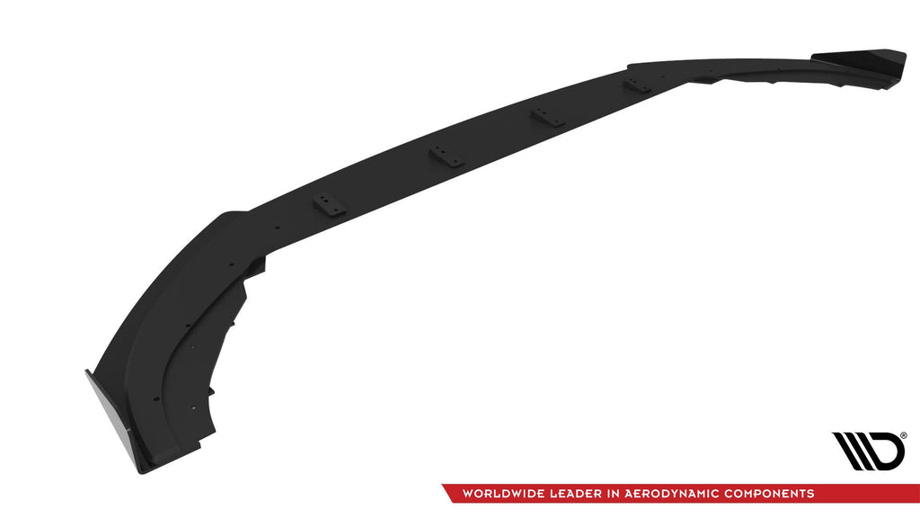 Maxton Design Street Pro Front Splitter + Flaps para Volkswagen Polo GTI Mk6 Facelift - imagen 5
