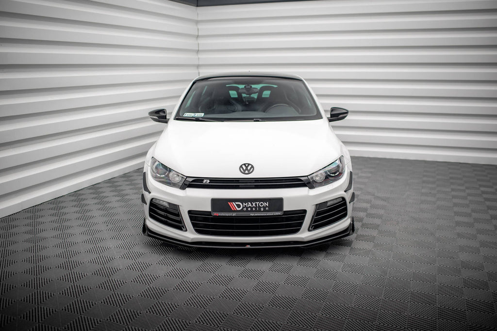 Maxton Design Street Pro Front Splitter + Flaps para Volkswagen Scirocco R Mk3 - imagen 2