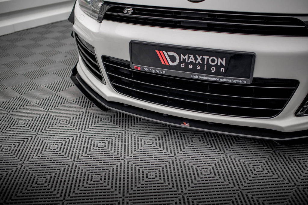 Maxton Design Street Pro Front Splitter + Flaps para Volkswagen Scirocco R Mk3 - imagen 3