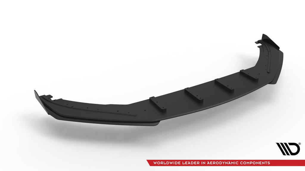 Maxton Design Street Pro Front Splitter + Flaps para Volkswagen Scirocco R Mk3 - imagen 4