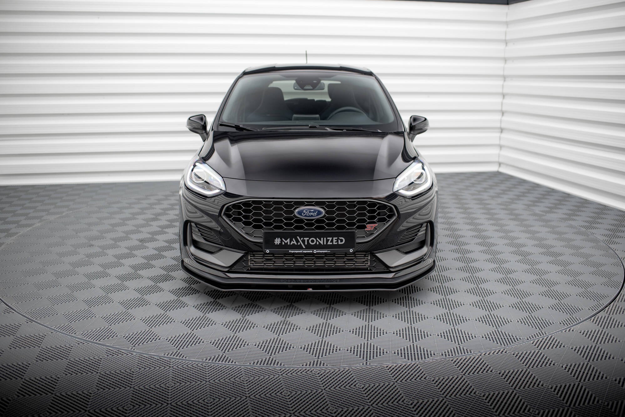 Maxton Design Street Pro Front Splitter para Ford Fiesta ST Mk8 Facelift - imagen 2