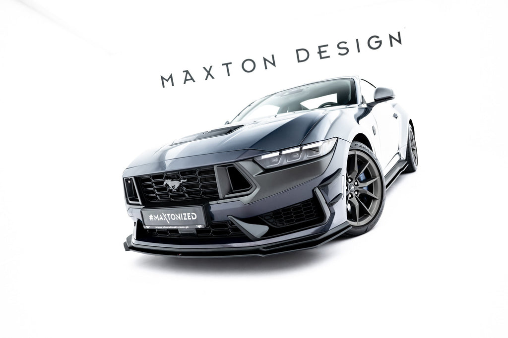Maxton Design Street Pro Front Splitter para Ford Mustang Dark Horse Mk7 - imagen 1