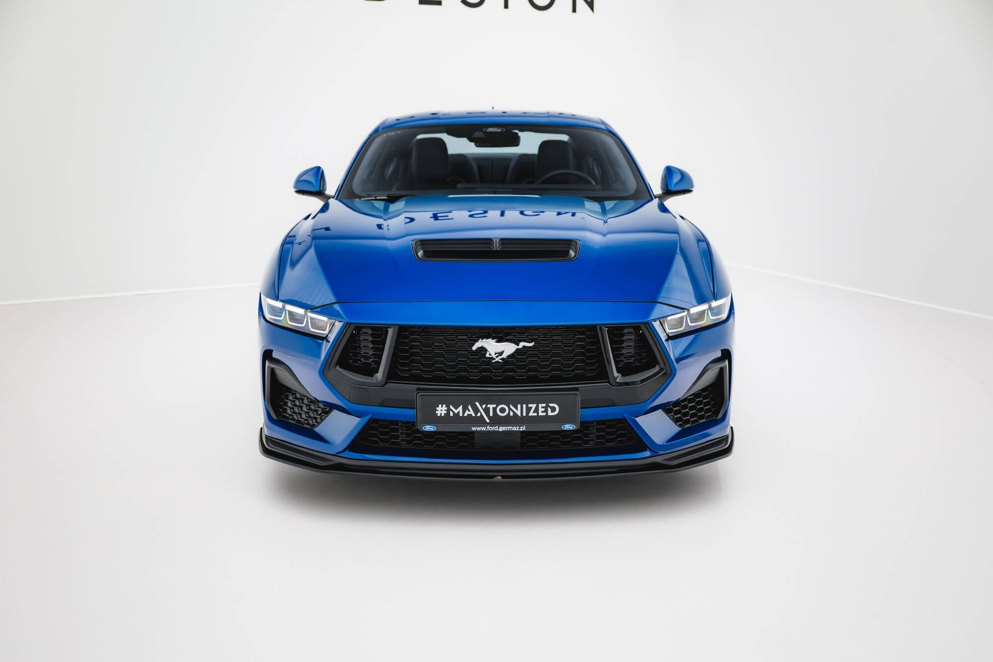 Maxton Design Street Pro Front Splitter para Ford Mustang GT Mk7 - imagen 2