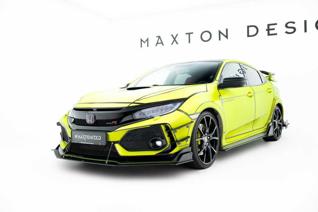 Maxton Design Street Pro Front Splitter para Honda Civic Type-R Mk10 / Mk10 Facelift - imagen 4