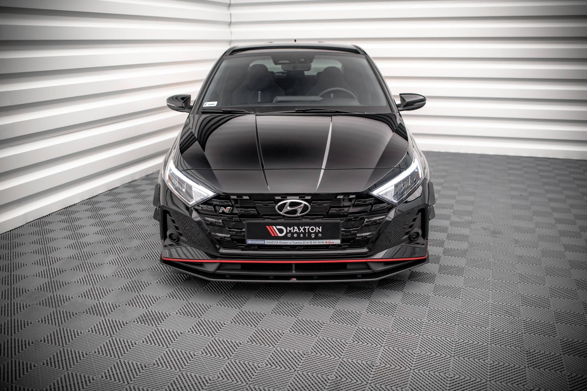 Maxton Design Street Pro Front Splitter para Hyundai I20 N Mk3 - imagen 2