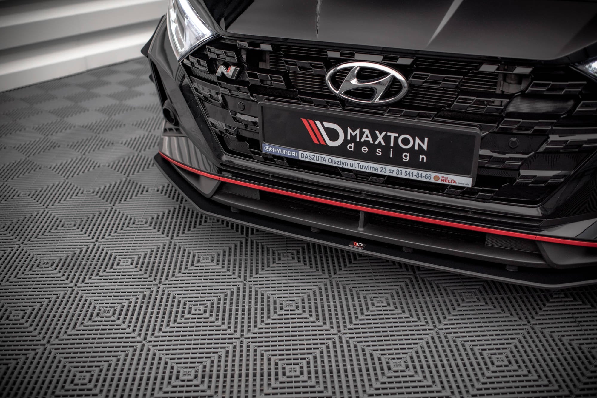 Maxton Design Street Pro Front Splitter para Hyundai I20 N Mk3 - imagen 3