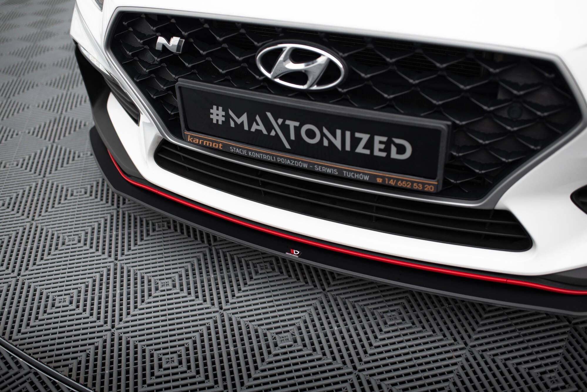 Maxton Design Street Pro Front Splitter para Hyundai I30 N Mk3 Hatchback / Fastback - imagen 3
