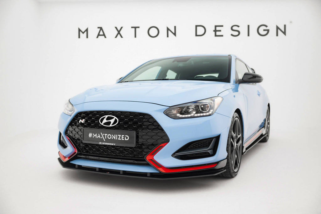 Maxton Design Street Pro Front Splitter para Hyundai Veloster N Mk2 - imagen 1