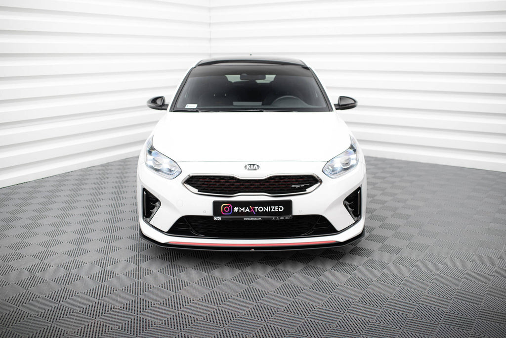 Maxton Design Street Pro Front Splitter para Kia Ceed GT Mk3 / Proceed Mk1 - imagen 2