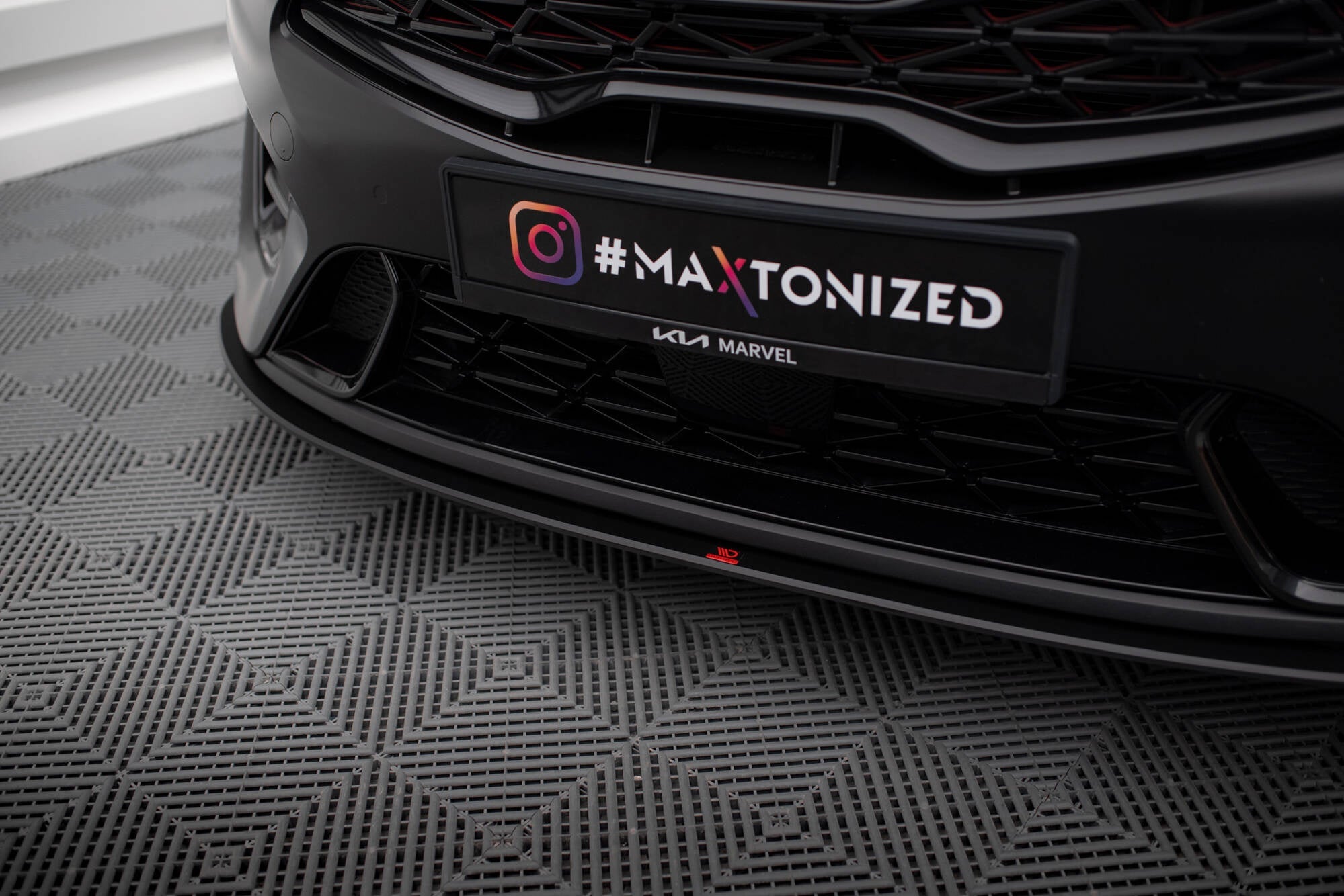 Maxton Design Street Pro Front Splitter para Kia Proceed GT Mk3 Facelift / Ceed GT / GT - Line Mk1 Facelift - imagen 3