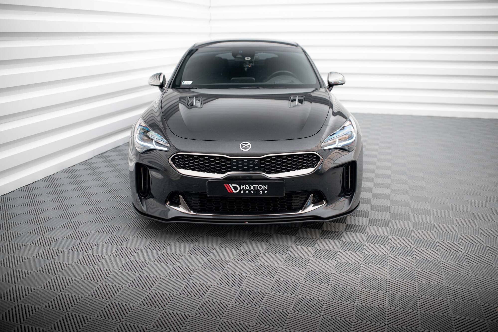 Maxton Design Street Pro Front Splitter para Kia Stinger GT / GT-Line / Standard Mk1 - imagen 2