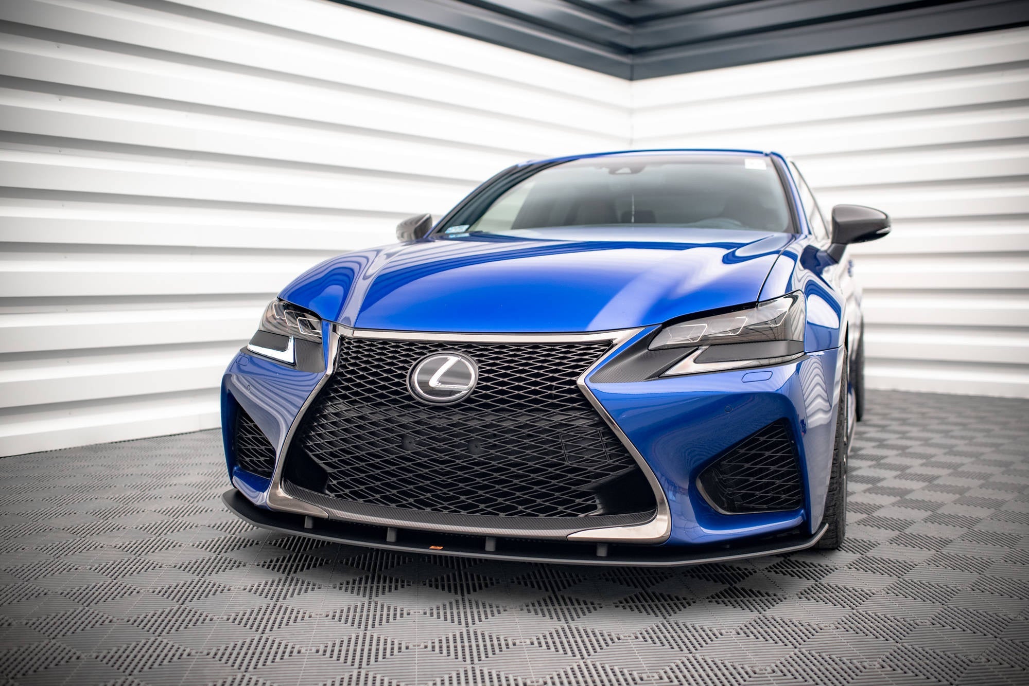 Maxton Design Street Pro Front Splitter para Lexus GS F Mk4 Facelift - imagen 1