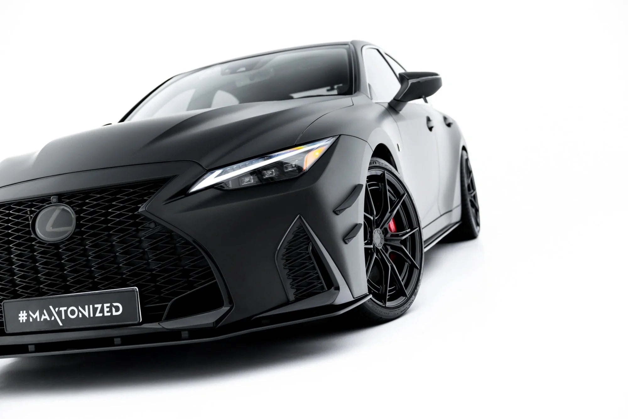 Maxton Design Street Pro Front Splitter para Lexus IS 500 Mk3 Facelift 2 (XE30) - imagen 4