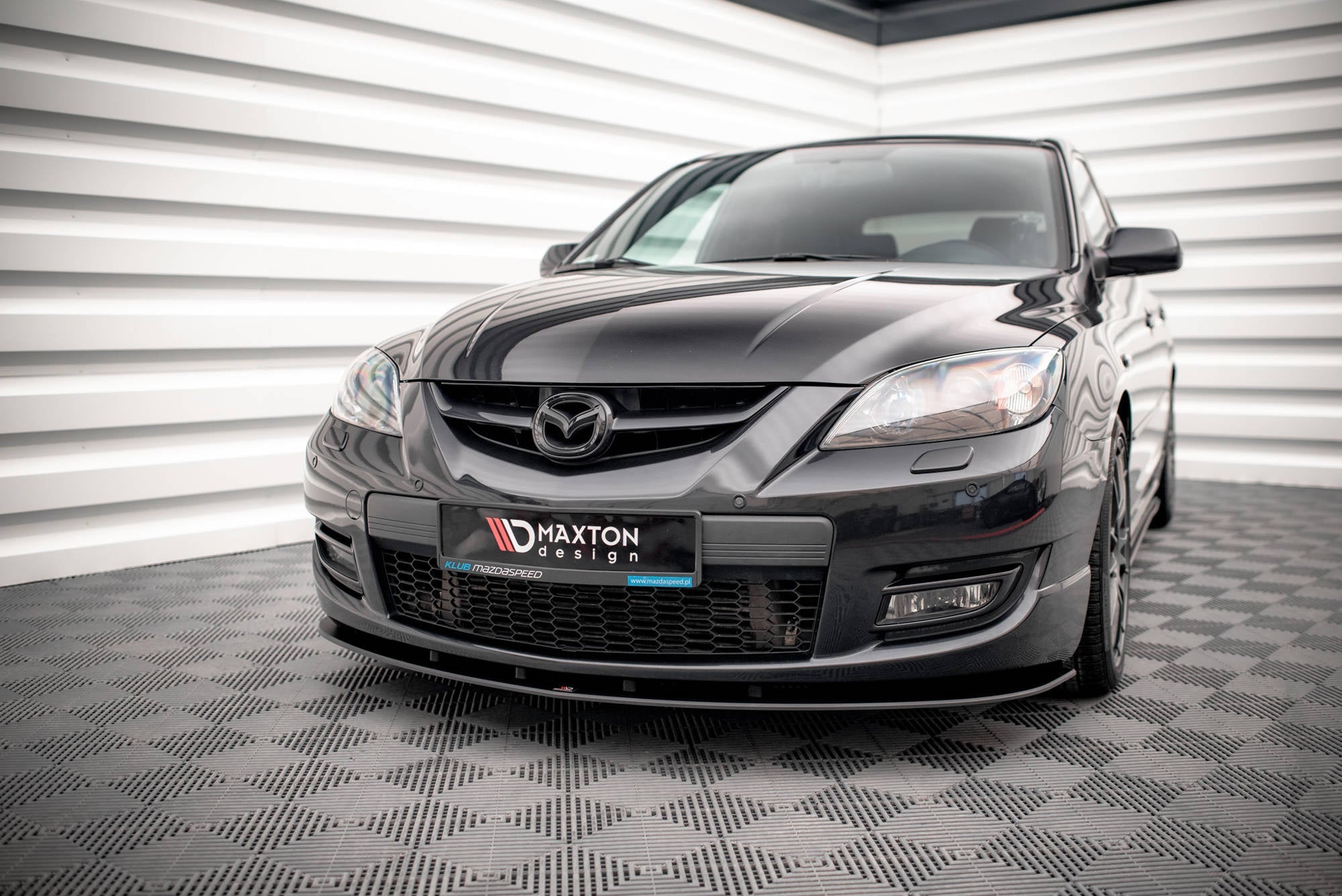 Maxton Design Street Pro Front Splitter para Mazda 3 MPS Mk1 - imagen 1