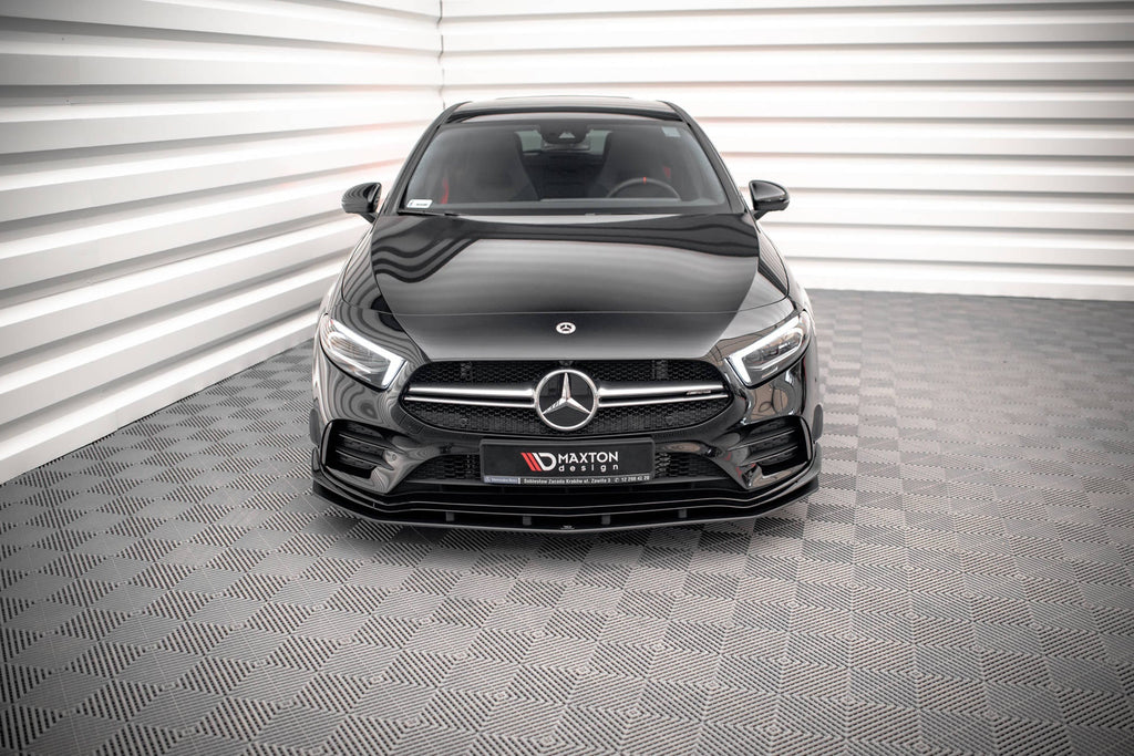 Maxton Design Street Pro Front Splitter para Mercedes A35 AMG / AMG-Line Aero Pack W177 - imagen 3