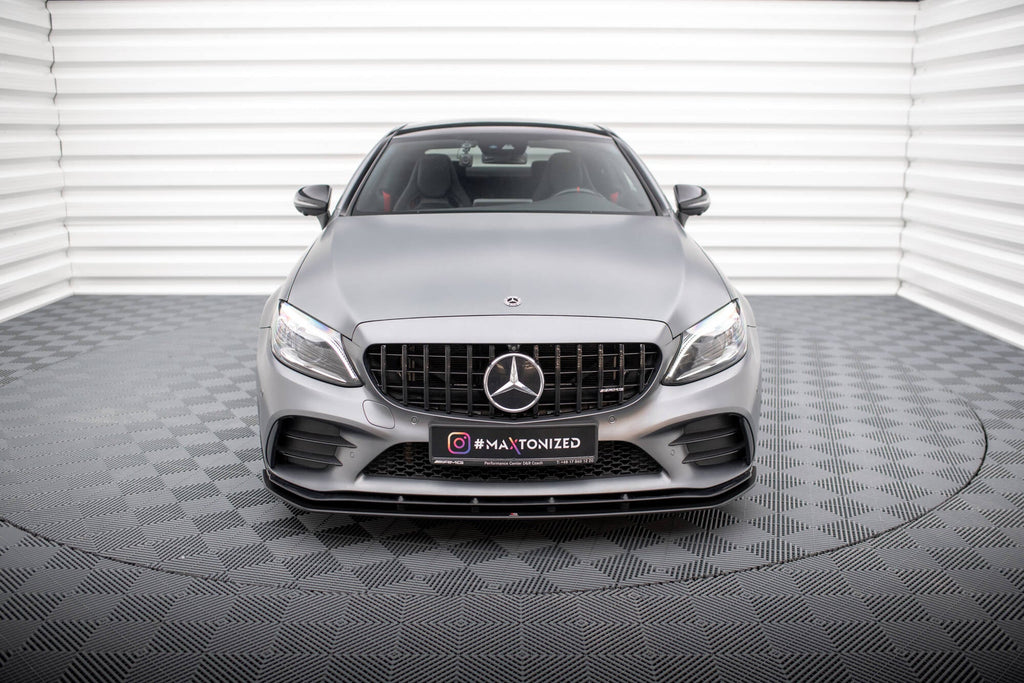 Maxton Design Street Pro Front Splitter para Mercedes-AMG C43 Coupe / Cabrio C205 Facelift / A205 Facelift - imagen 2