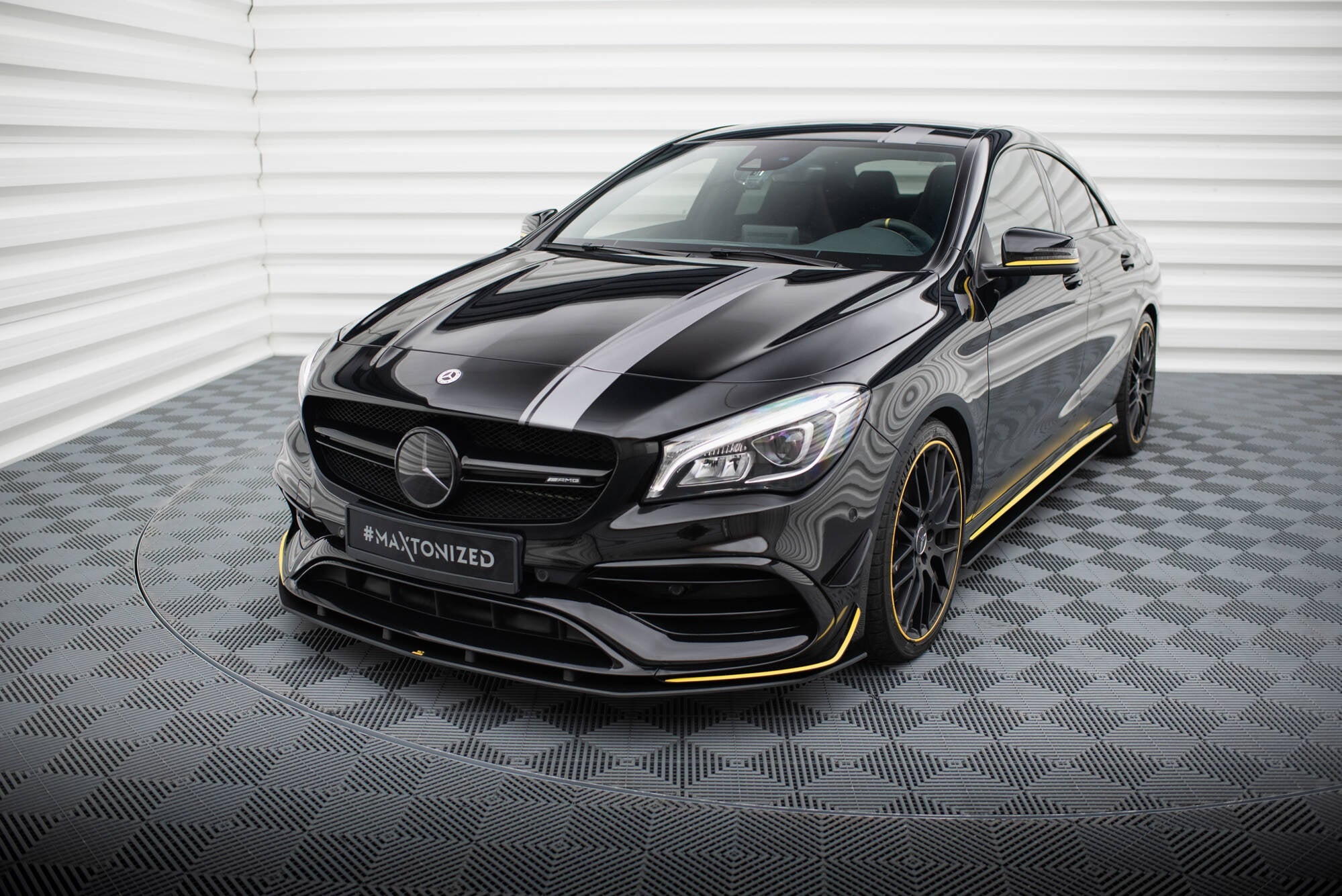 Maxton Design Street Pro Front Splitter para Mercedes-AMG CLA 45 Aero C117 Facelift - imagen 3