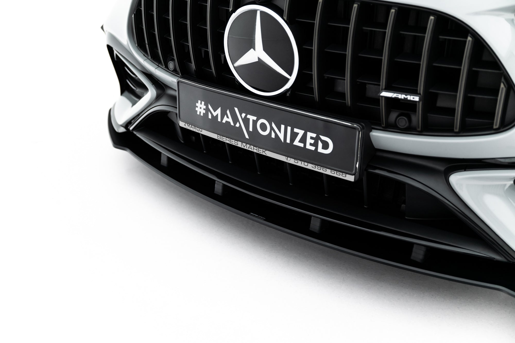 Maxton Design Street Pro Front Splitter para Mercedes-AMG CLE 53 Aero C236 - imagen 4
