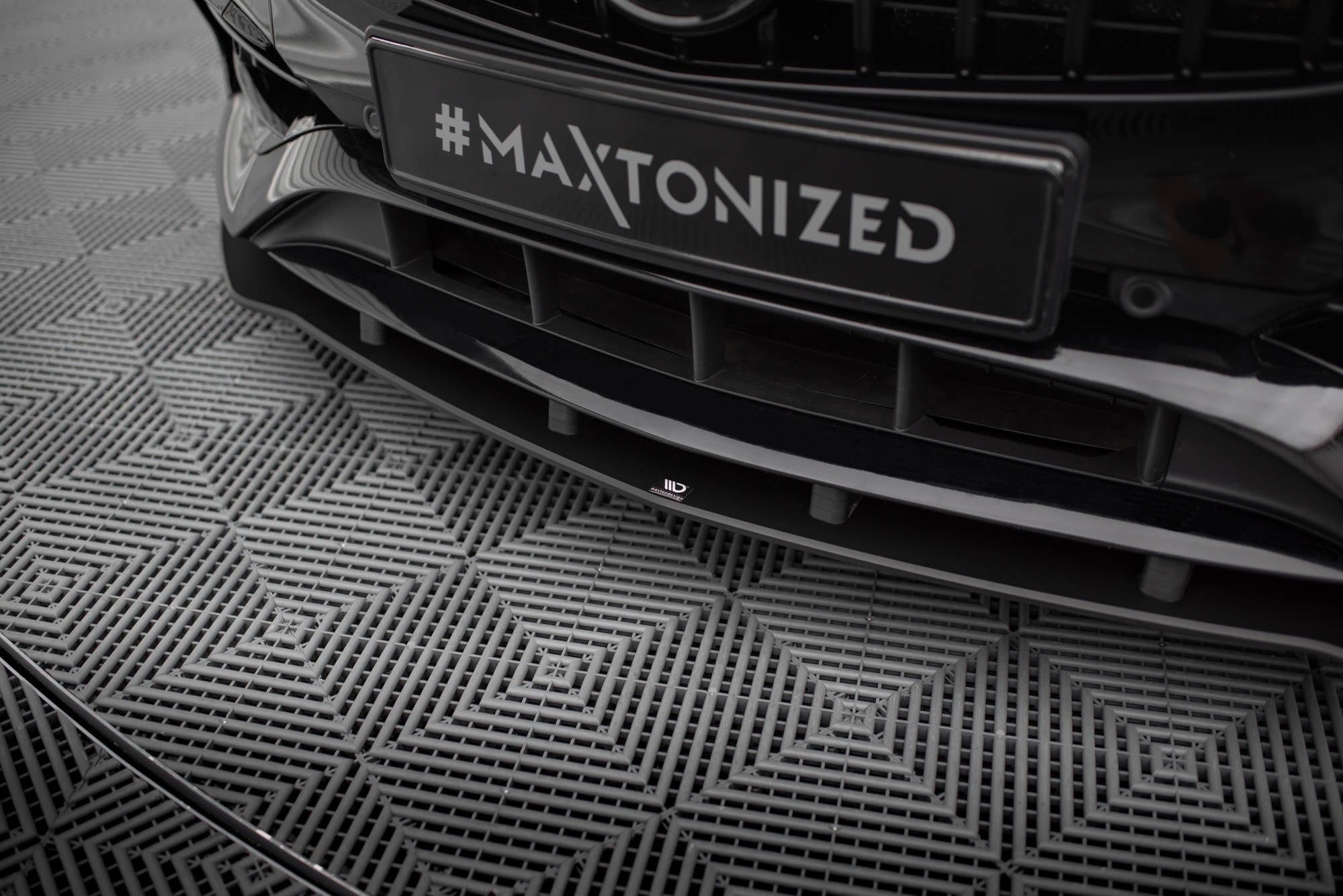 Maxton Design Street Pro Front Splitter para Mercedes-Benz A AMG-Line W176 Facelift - imagen 3