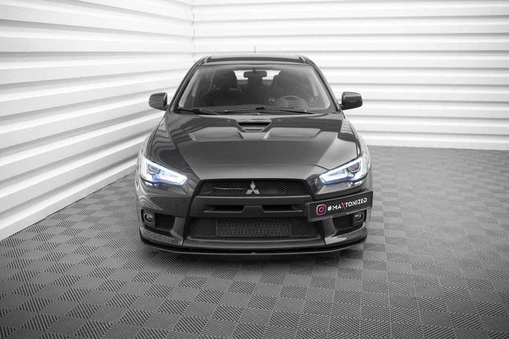 Maxton Design Street Pro Front Splitter para Mitsubishi Lancer EVO X - imagen 2