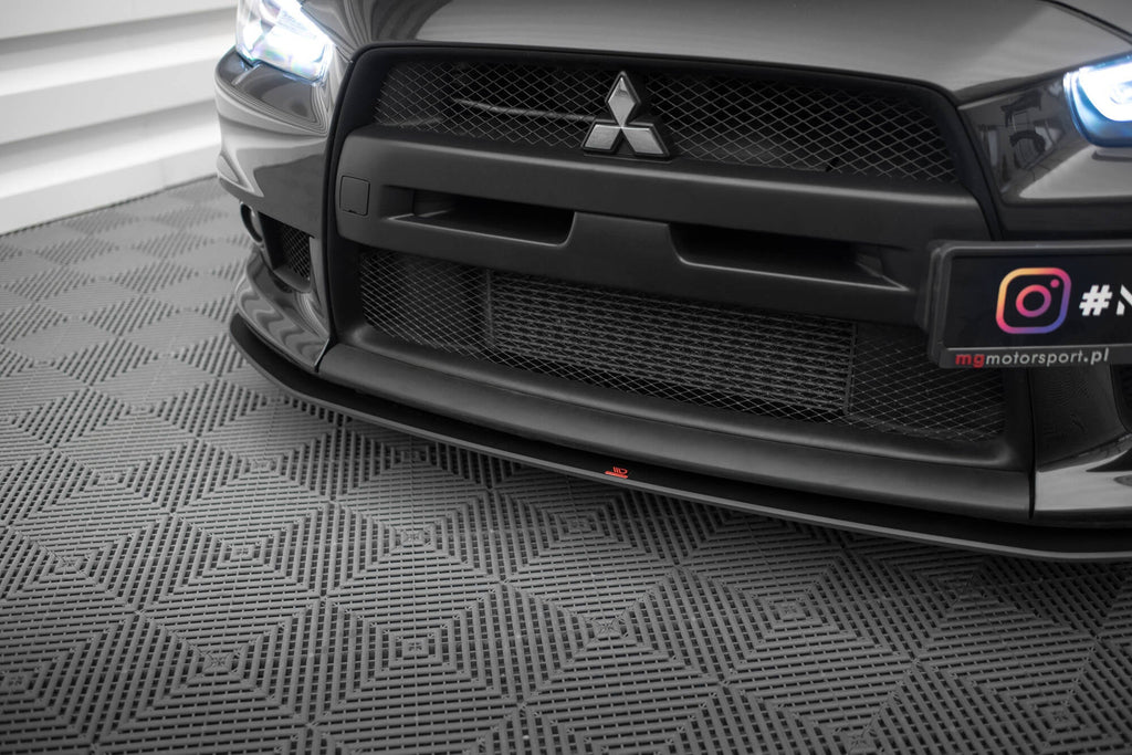 Maxton Design Street Pro Front Splitter para Mitsubishi Lancer EVO X - imagen 3
