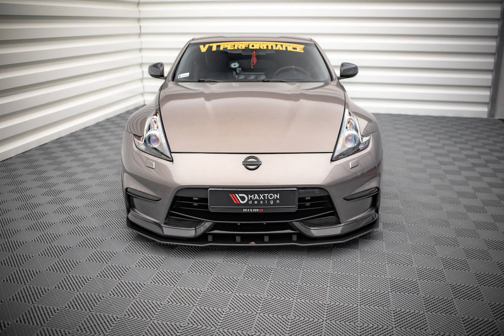 Maxton Design Street Pro Front Splitter para Nissan 370Z Nismo Facelift - imagen 2