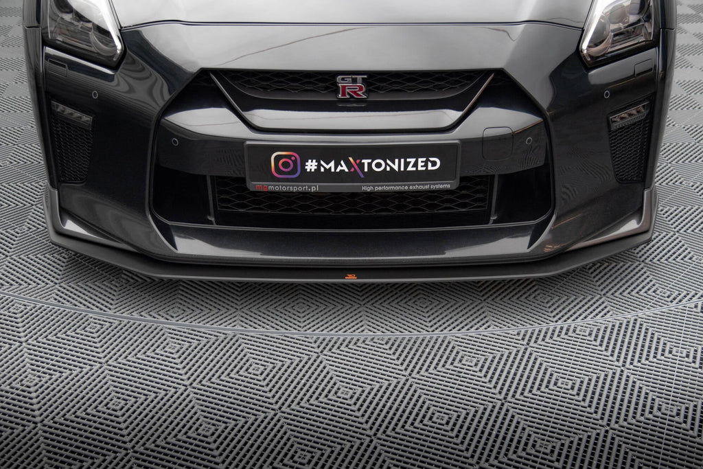Maxton Design Street Pro Front Splitter para Nissan GTR R35 Facelift - imagen 3