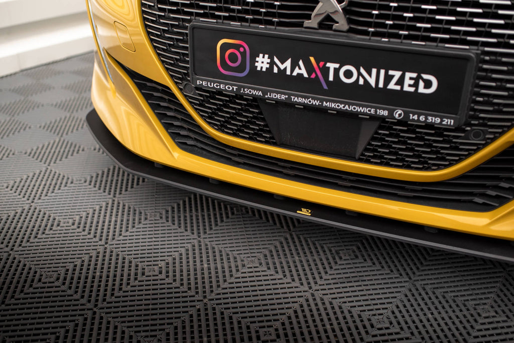 Maxton Design Street Pro Front Splitter para Peugeot 208 GT Mk2 - imagen 2