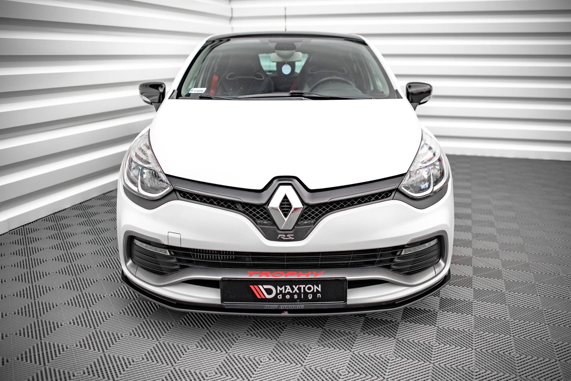 Maxton Design Street Pro Front Splitter para Renault Clio RS Mk4 - imagen 2