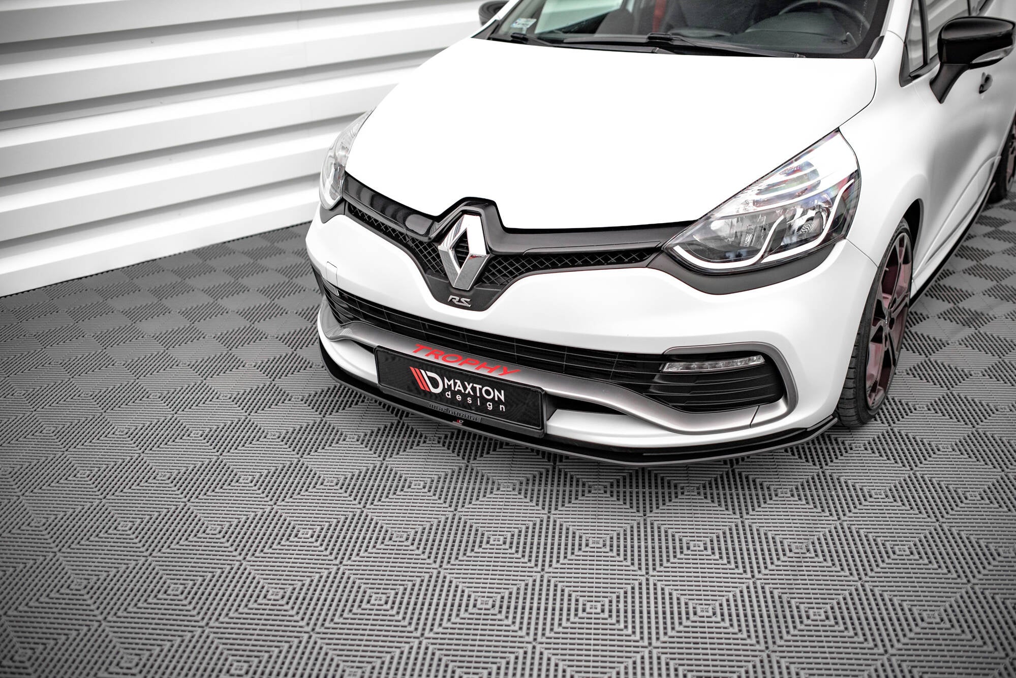Maxton Design Street Pro Front Splitter para Renault Clio RS Mk4 - imagen 1
