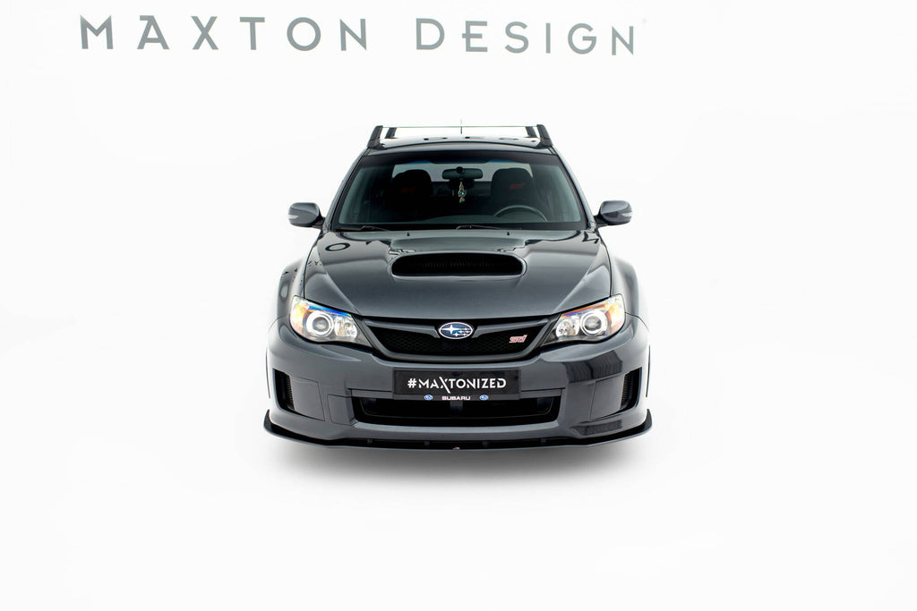 Maxton Design Street Pro Front Splitter para Subaru Impreza WRX STI Mk3 Facelift - imagen 2