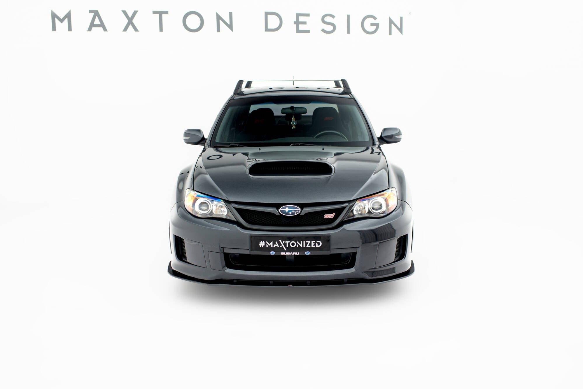 Maxton Design Street Pro Front Splitter para Subaru Impreza WRX STI Mk3 Facelift - imagen 2