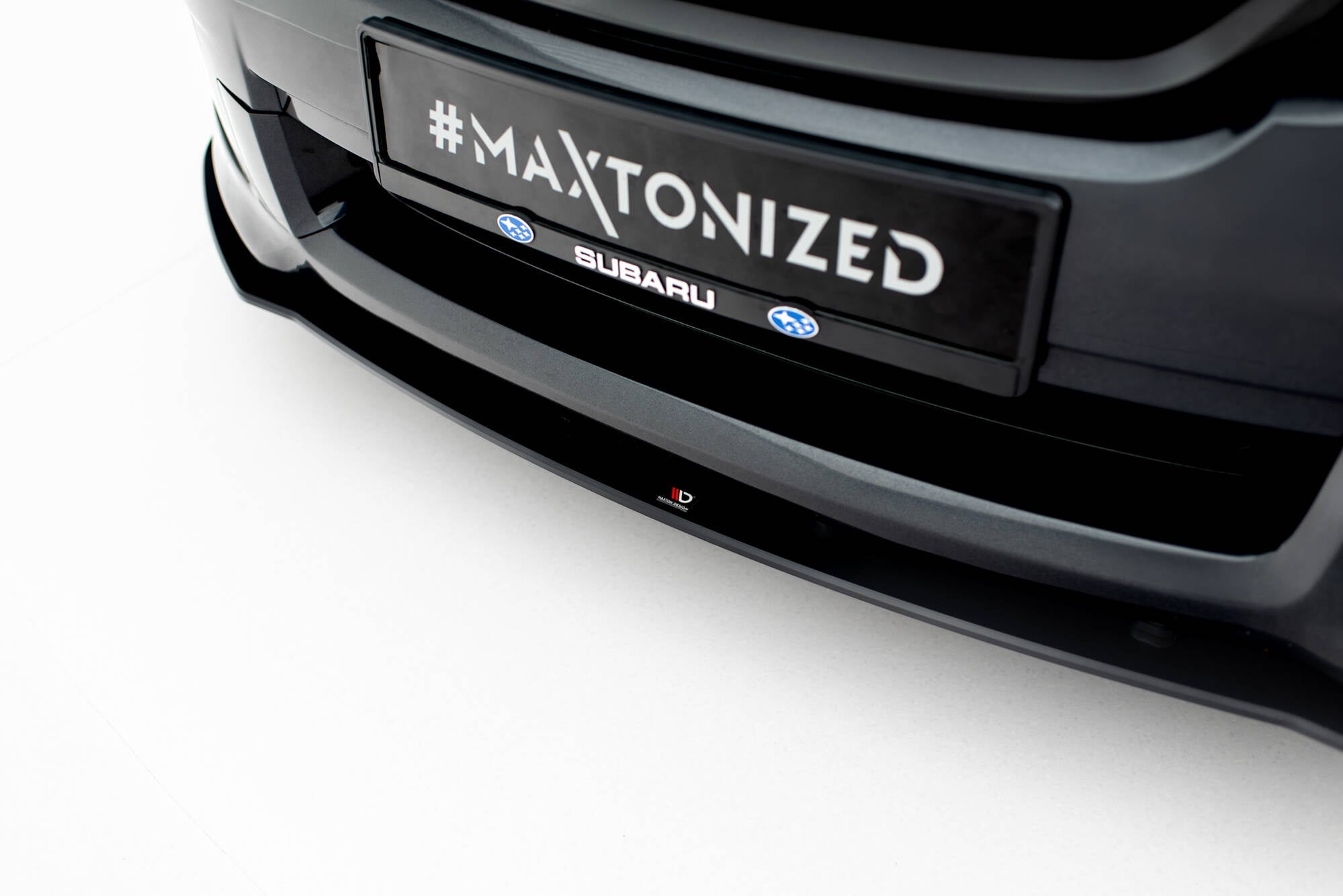 Maxton Design Street Pro Front Splitter para Subaru Impreza WRX STI Mk3 Facelift - imagen 3
