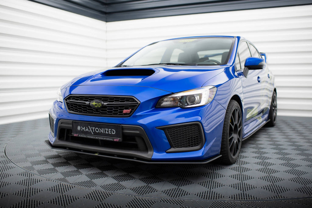 Maxton Design Street Pro Front Splitter para Subaru WRX STI Mk1 Facelift - imagen 1