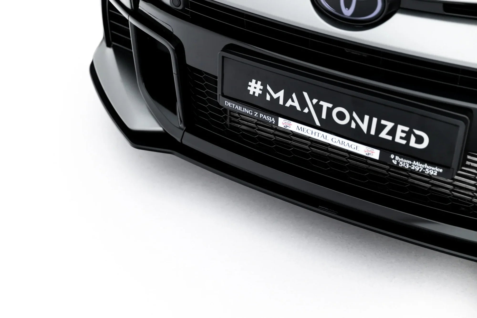 Maxton Design Street Pro Front Splitter para Toyota GR Yaris Mk4 Facelift - imagen 5
