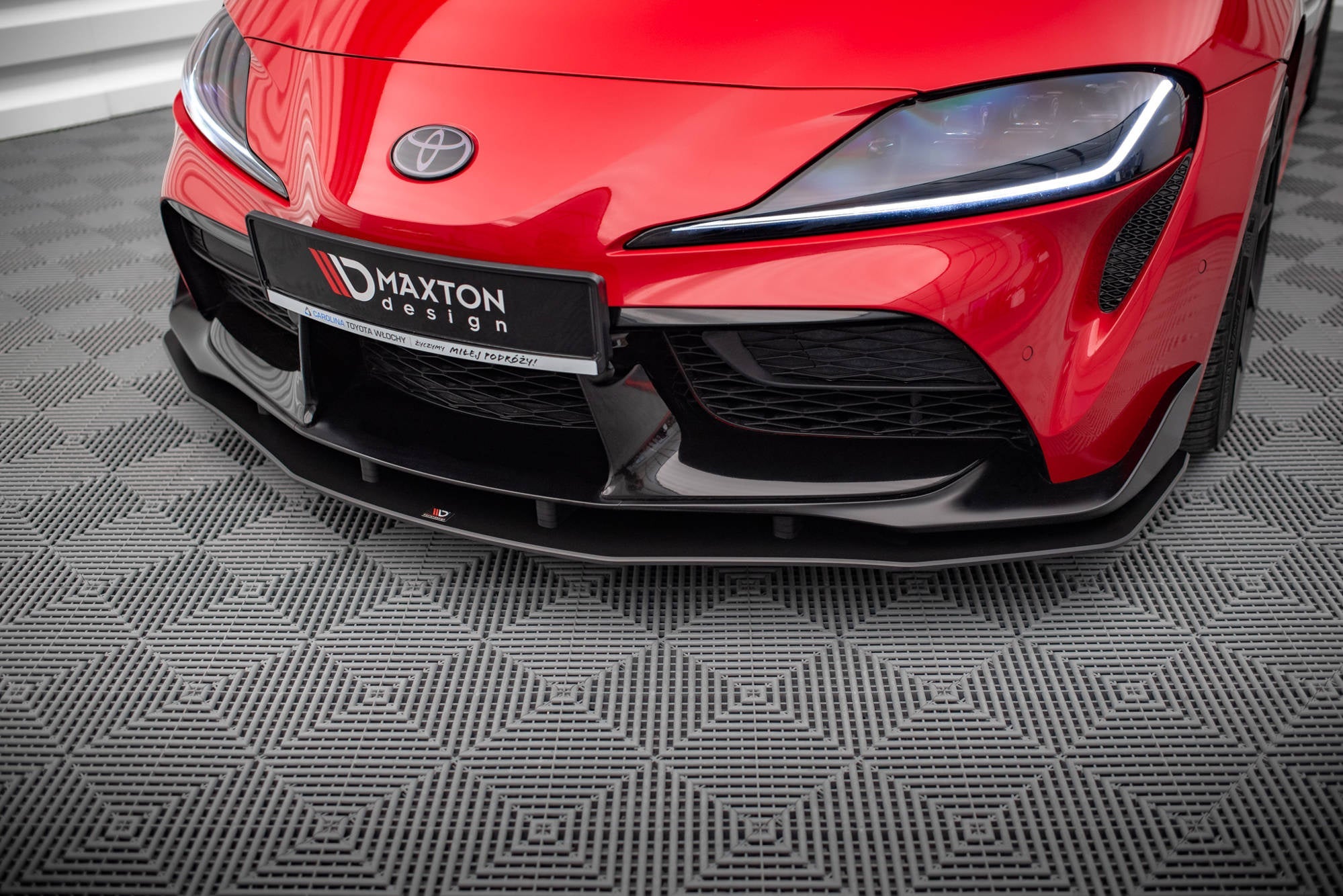 Maxton Design Street Pro Front Splitter para Toyota Supra Mk5 - imagen 2