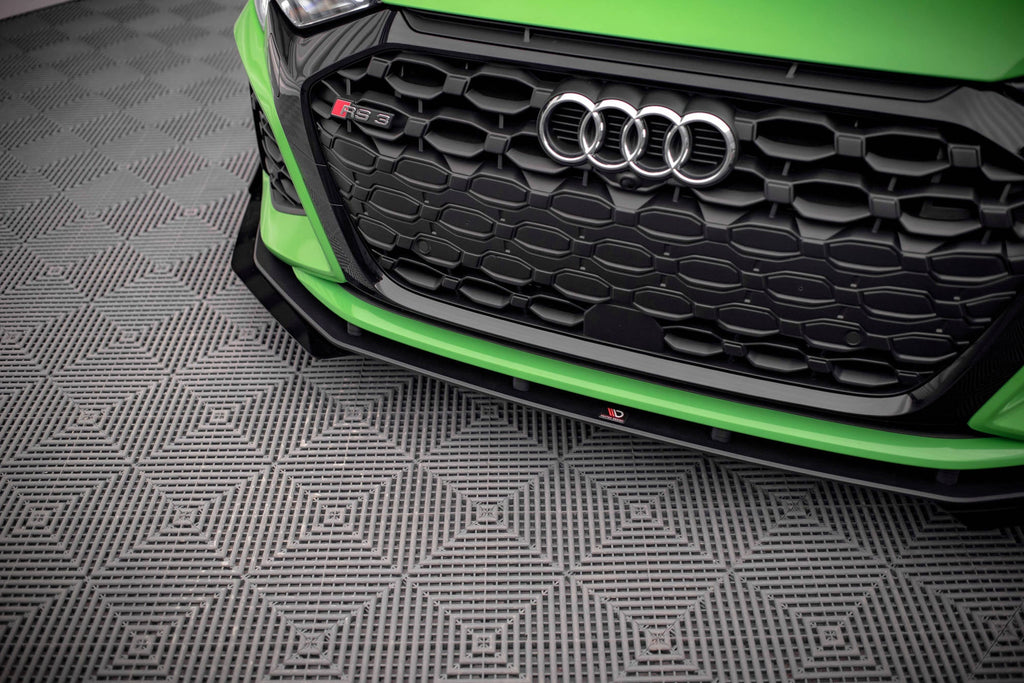 Maxton Design Street Pro Front Splitter V.1 + Flaps para Audi RS3 8Y - imagen 3